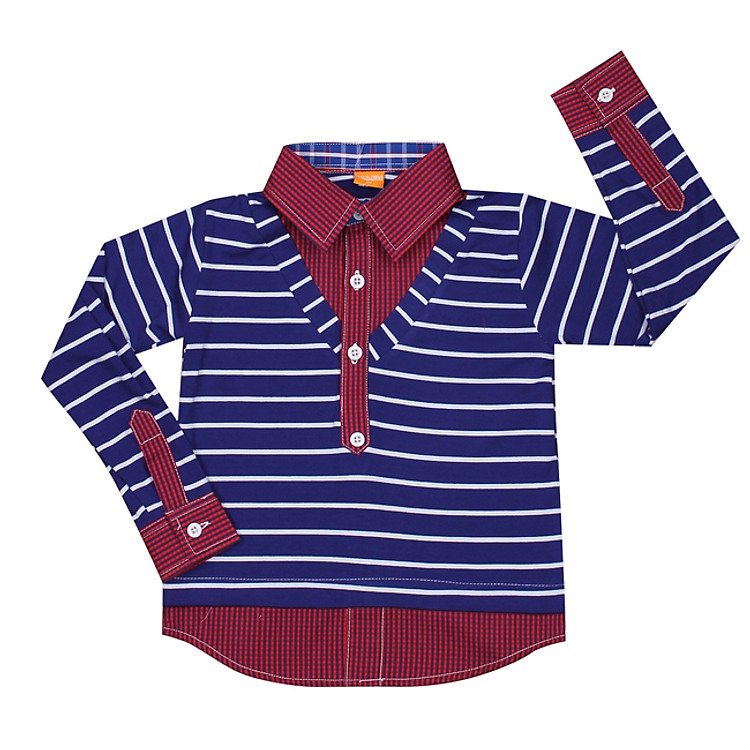 Áo Thun Bé Trai Tay Dài VTA KIDS BT41002 2-10