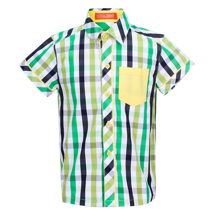 Áo Sơ Mi TE Bé Trai VTA KIDS NT BT50301 4-14 - Xanh Lá