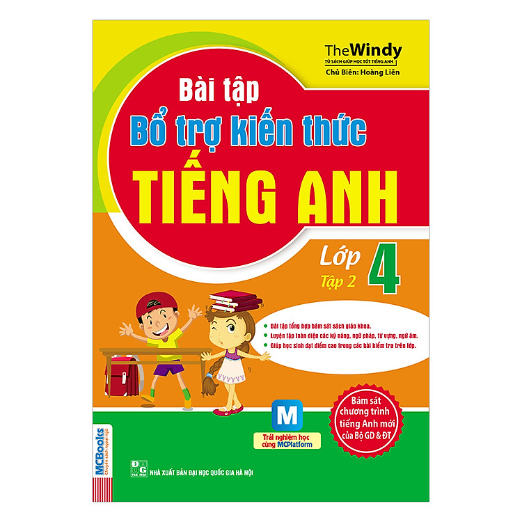 Sách Bài Tập Bổ Trợ Kiến Thức Tiếng Anh Lớp 4 (Tập 2)