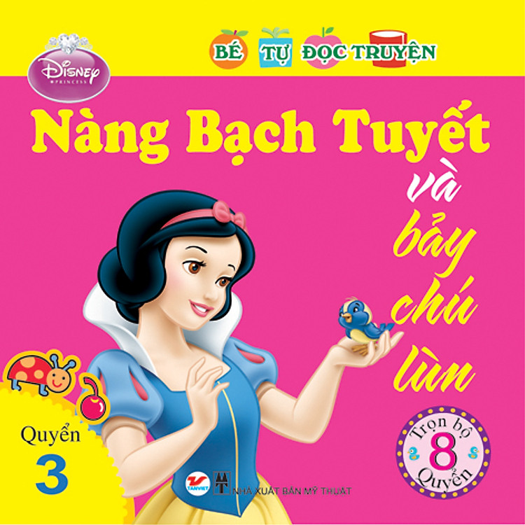 Bé Tự Đọc Truyện - Nàng Bạch Tuyết Và Bảy Chú Lùn