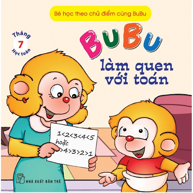 Sách Bé Học Theo Chủ Điểm Cùng Bubu - Bubu Làm Quen Với Toán