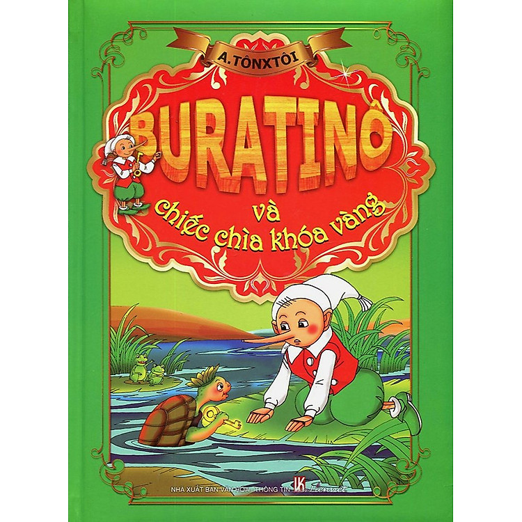 Sách Buratino Chiếc Chìa Khoá Vàng