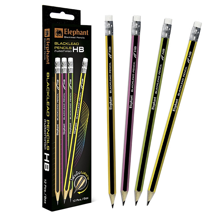 Bút Chì Đen HB Elephant