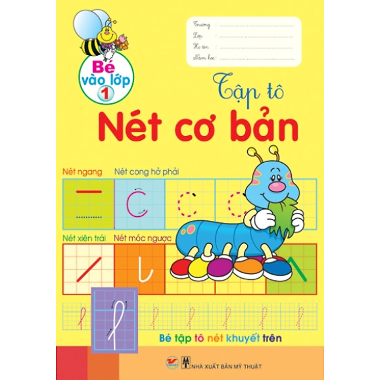 Sách Tập Tô Nét Cơ Bản