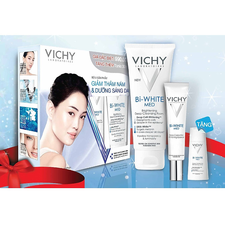Bộ 2 Sản Phẩm Vichy Giảm Thâm Nám Và Dưỡng Sáng Da Bi-White Med - 100615578