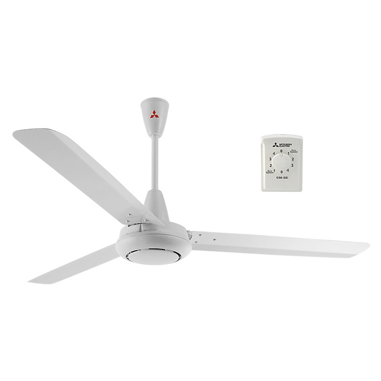 Quạt Trần Mitsubishi C56-GS - Trắng - Hàng Chính Hãng