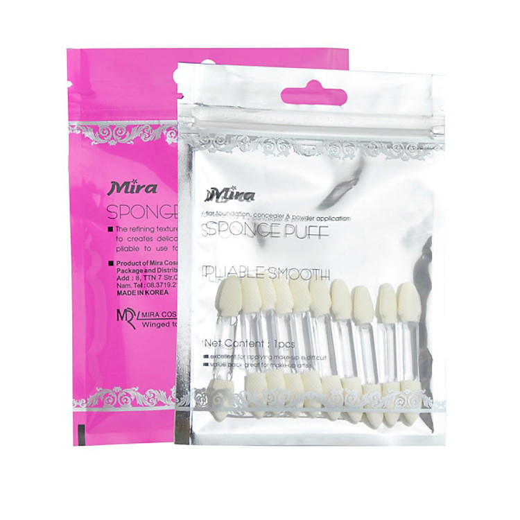 Cọ Mút 2 Đầu Mira Sponge Puff - B613