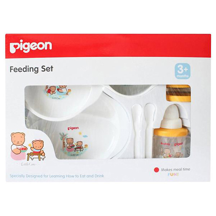 Bộ Bát Đĩa Tập Ăn Mag Mag Pigeon