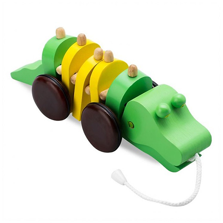 Đồ Chơi Gỗ EDUGAMES Cá Sấu GA517