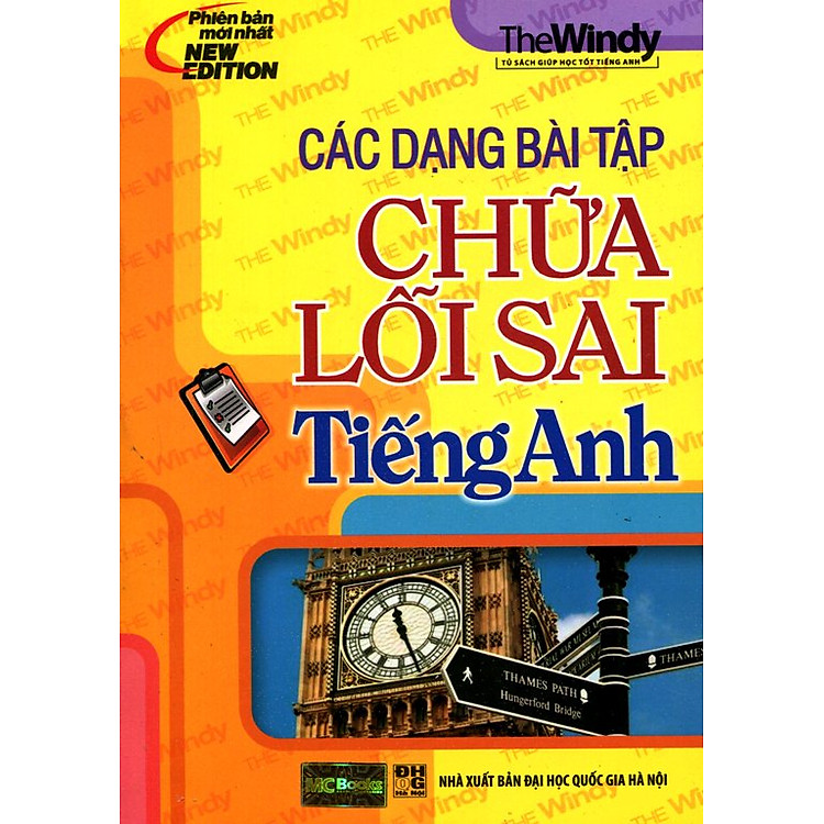 Sách Các Dạng Bài Tập Chữa Lỗi Sai Tiếng Anh