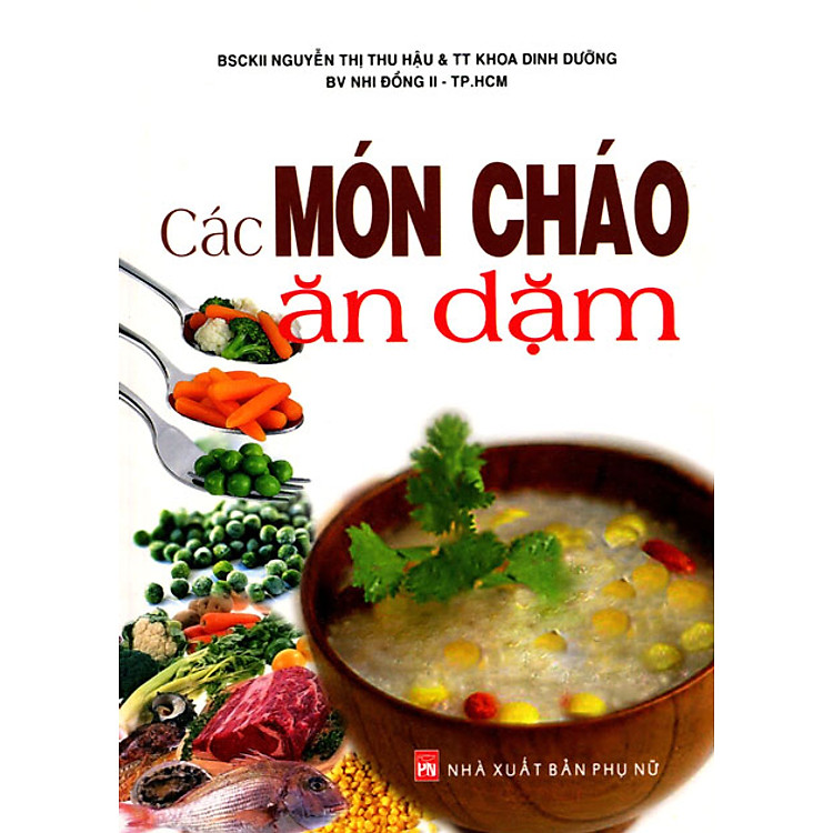 Sách Các Món Cháo Ăn Dặm