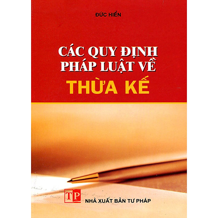 Sách Các Quy Định Pháp Luật Về Thừa Kế