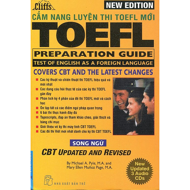 Sách Cẩm Nang Luyện Thi Toefl Mới - Song Ngữ (Tái bản)