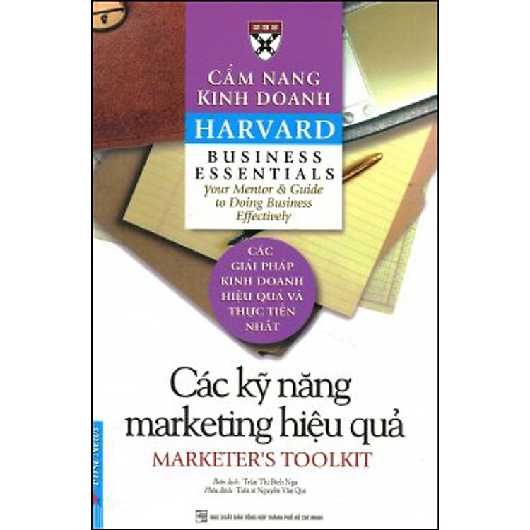 Sách Cẩm Nang Kinh Doanh - Các Kỹ Năng Marketing Hiệu Quả
