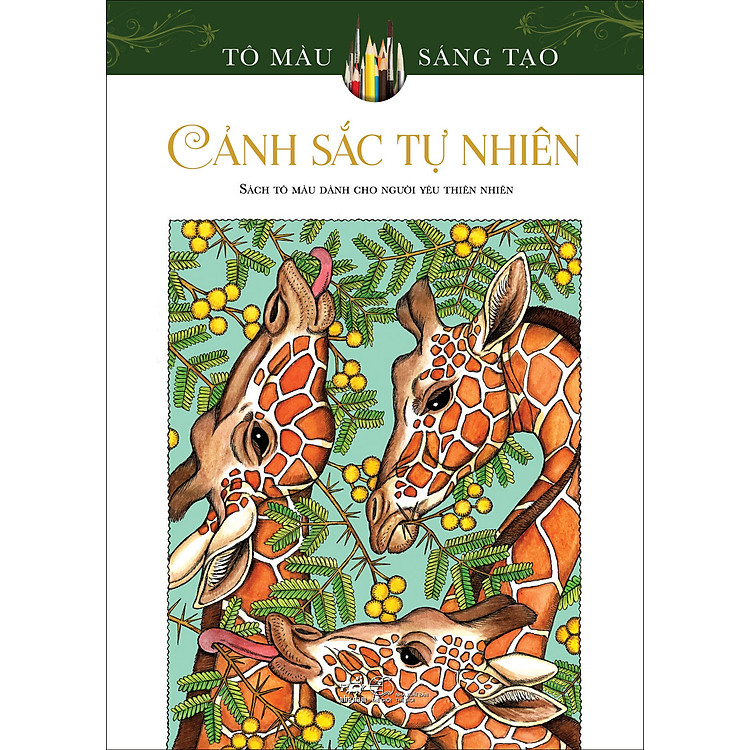 Sách Tô Màu Sáng Tạo - Cảnh Sắc Tự Nhiên