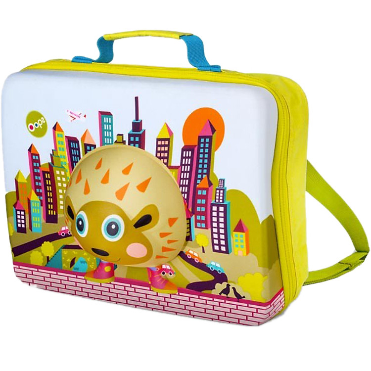 Cặp Sách OOPS Siêu Nhẹ Chống Lệch Vai 3D Hình Thành Phố 30005.20