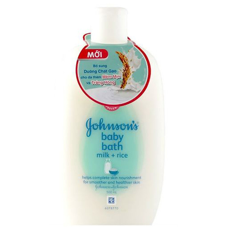 Sữa Tắm Dưỡng Ẩm Johnson’s Baby Chứa Sữa Và Tinh Chất Gạo (200ml)