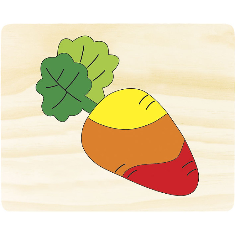 Đồ Chơi Gỗ Tranh Ghép Vietoys Hình Hoa Quả VT3P-0126 (20 x 25 cm)