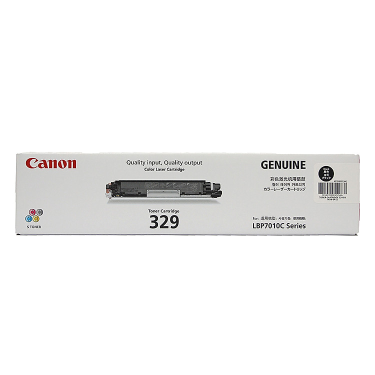 Mực In Canon Cartridge 329 BK - Hàng Chính Hãng