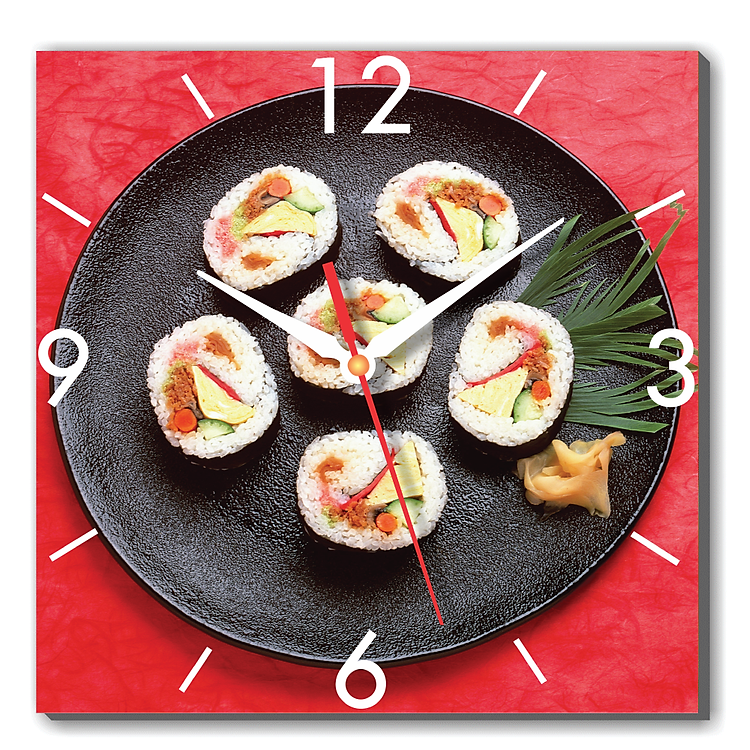 Tranh Đồng Hồ Dyvina 1T3030-12 - Sushi
