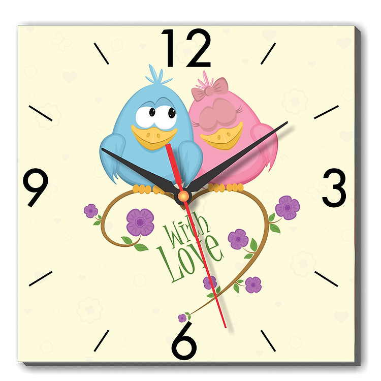 Tranh Đồng Hồ Dyvina 1T3030-29 - Hạnh Phúc