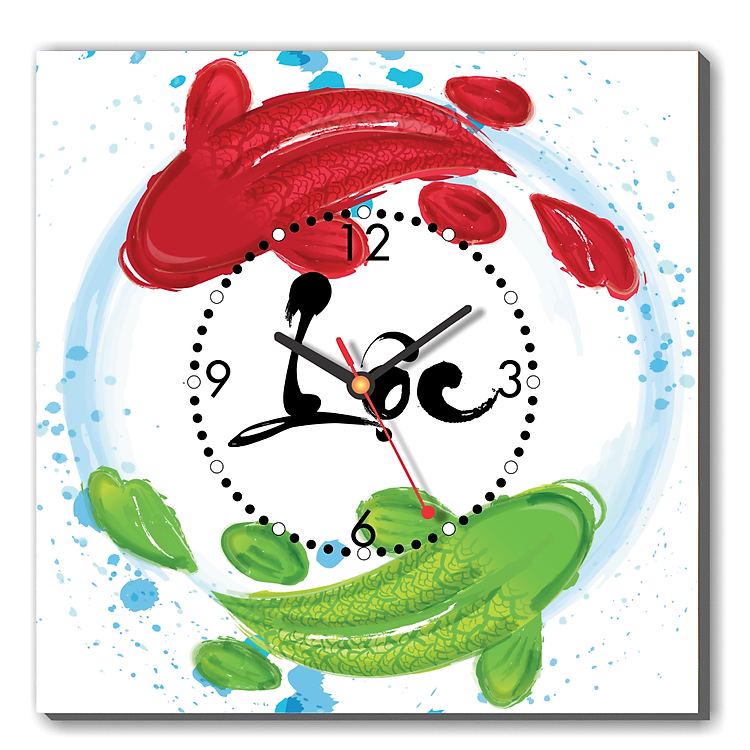 Tranh Đồng Hồ Dyvina 1T3030-38 - Lộc