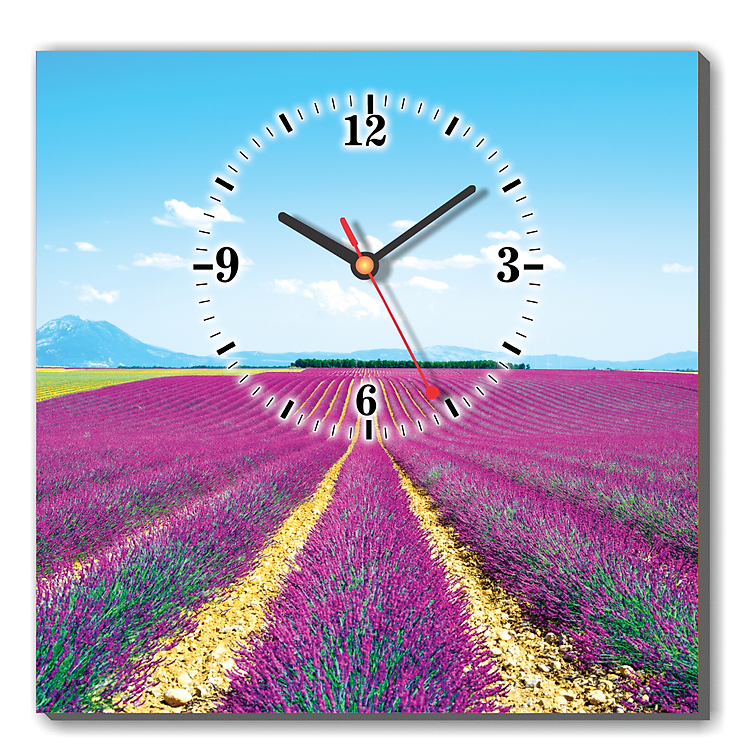 Tranh Đồng Hồ Dyvina 1T3030-40 - Oải Hương Tím
