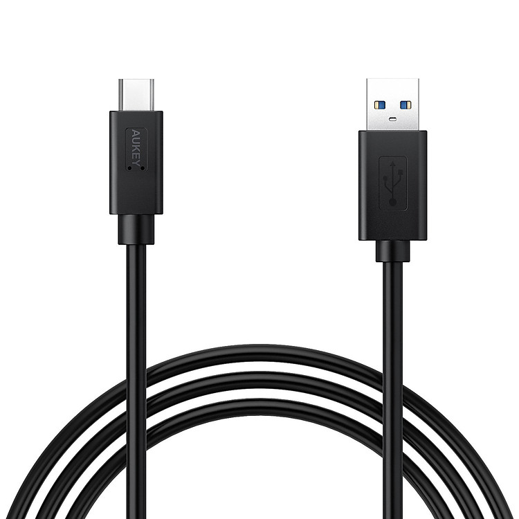 Cáp Aukey CB-C10 USB 3.0 - Type C To USB - A - Hàng Chính Hãng