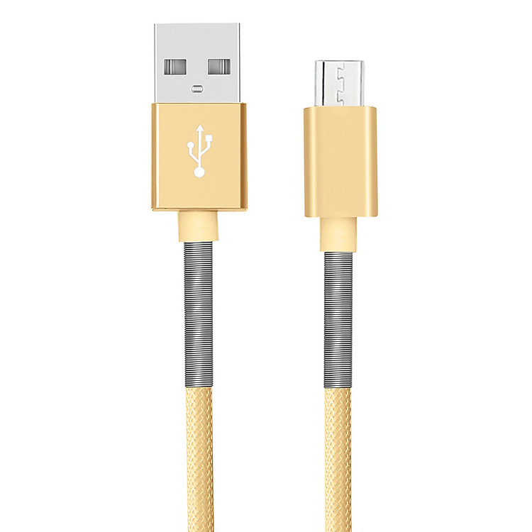 Dây Cáp Sạc Micro USB Bagi CB-MF10 (Vàng) - Hàng Chính Hãng
