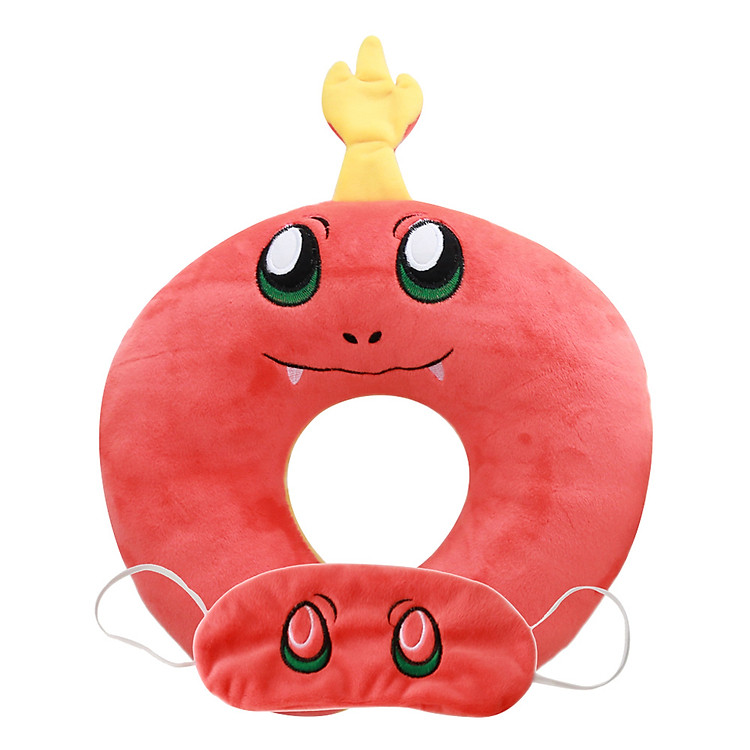 Combo Gối Chữ U Và Bịt Mắt Thivi - Thú Cam