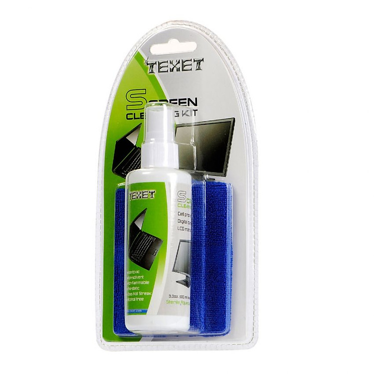 Bộ Vệ Sinh Màn Hình 2 Món Texet CCK212 - Hàng Chính Hãng