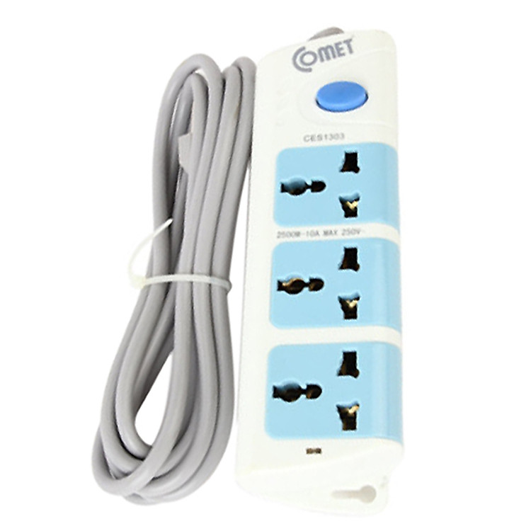 Ổ Cắm Nối Dài Comet CES1303 - 3 Mét - Hàng Chính Hãng