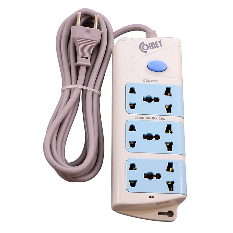 Ổ Cắm Nối Dài Comet CES1333 - 3 Mét - Hàng Chính Hãng