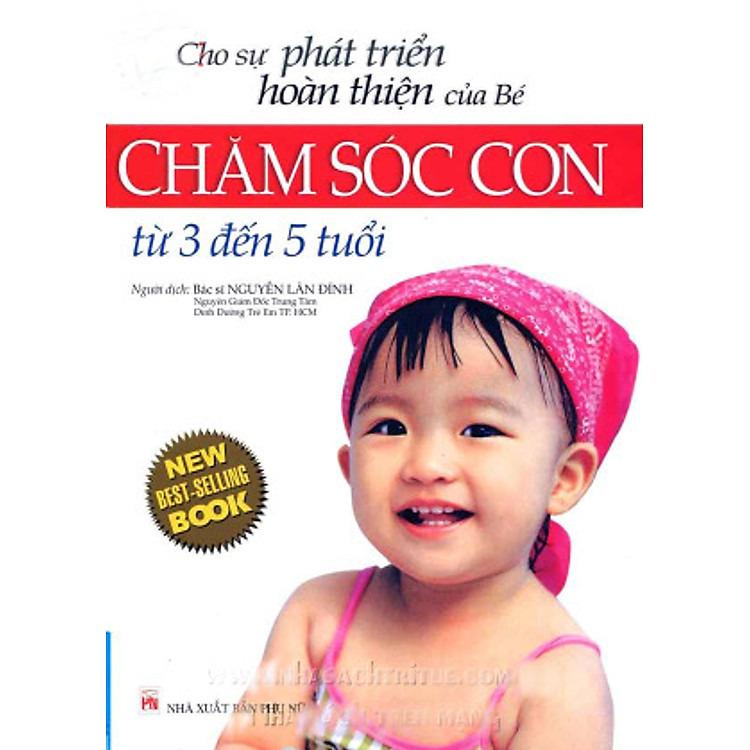 Sách Chăm sóc con từ 3 đến 5 tuổi