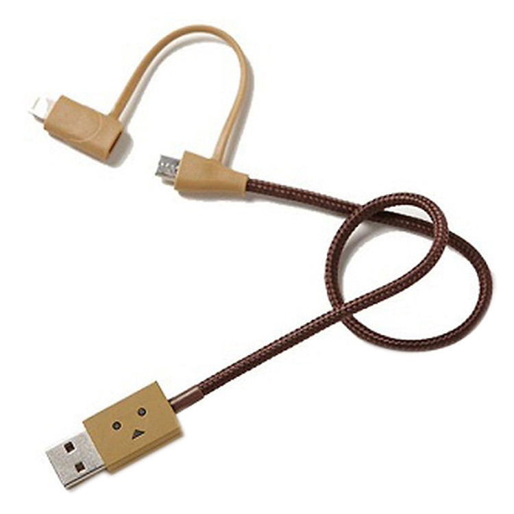 Cáp Sạc Cheero 2 in 1 Lightning Và Micro USB CHE-224 - Hàng Chính Hãng