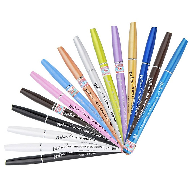 Chì Mí Kim Tuyến Mira Glitter Auto Eyeliner Pen - B486