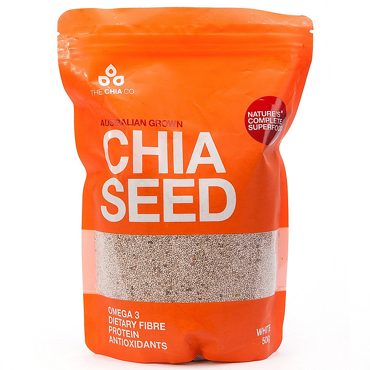 Thực Phẩm Chức Năng Chia Seed Hạt Màu Trắng The Chia Co White Chia (Túi 500g) - 204163