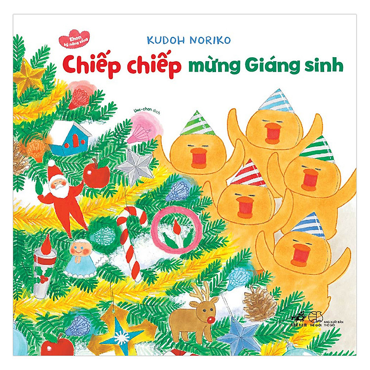 Sách Chiếp Chiếp Mừng Giáng Sinh - Ehon Kỹ Năng Sống