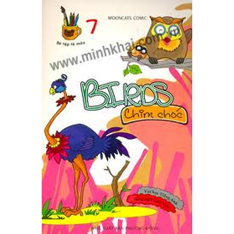 Sách Bé Tập Tô Màu 7 - Chim Chóc