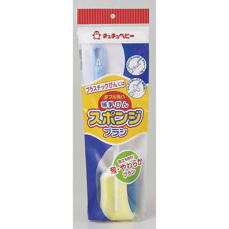 Chổi Rửa Bình Bằng Bọt Biển ChuChu Baby