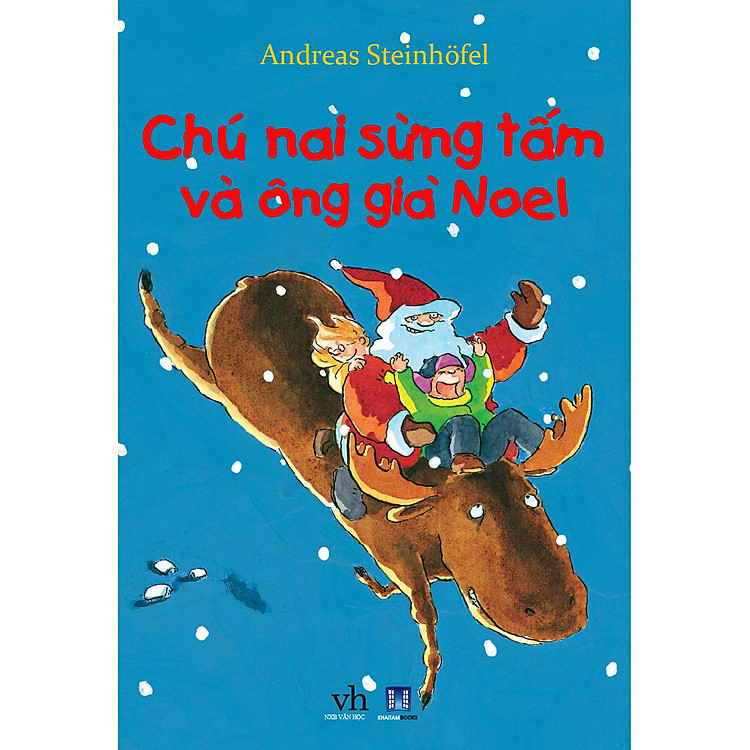 Sách Chú Nai Sừng Tấm Và Ông Già Noel (Tái Bản)