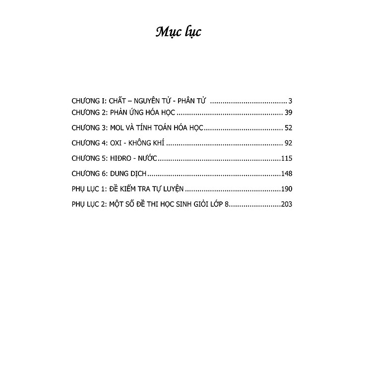 Chuyên Đề Bồi Dưỡng Học Sinh Giỏi Qua Các Kì Thi Hóa Học Lớp 8 - Ảnh 2