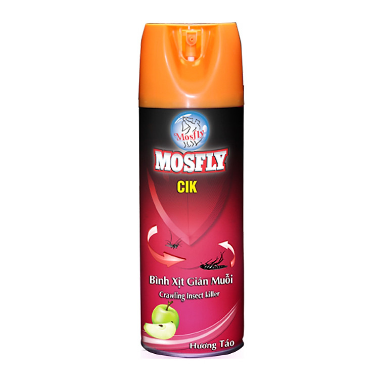 Bình Xịt Côn Trùng Mosfly CIK Hương Táo (300ml)