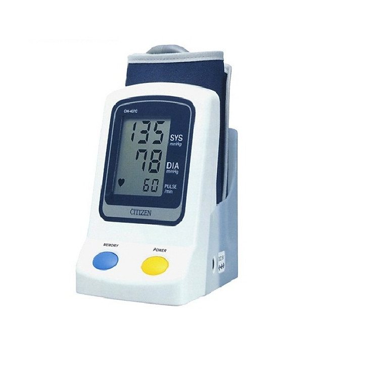 Máy Đo Huyết Áp Điện Tử Bắp Tay Citizen CH-437C/CS