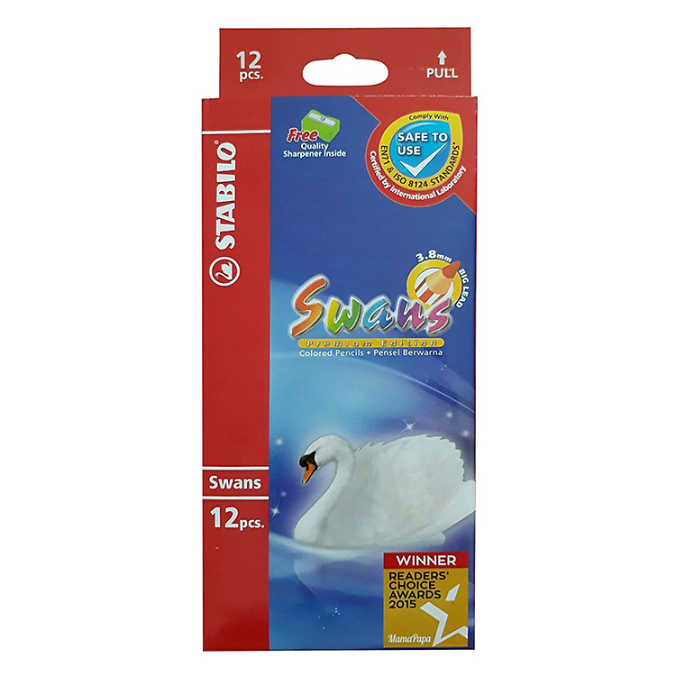 Bộ Bút Chì Màu Stabilo Swans CL1867L