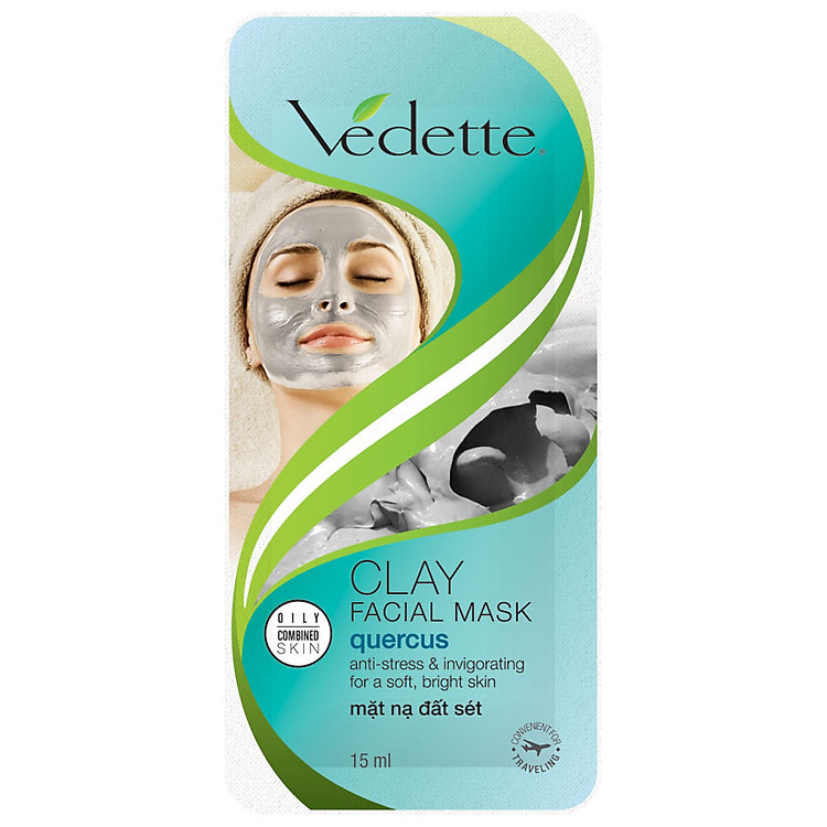 Mặt Nạ Đất Sét Vedette Quercus 15g