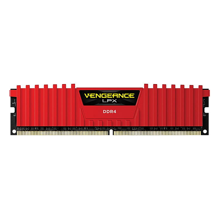 RAM Corsair Vengeance LPX (2 x 4GB) 8GB DDR4 2133 C13 RED - CMK8GX4M2A2133C13R - Hàng Chính Hãng