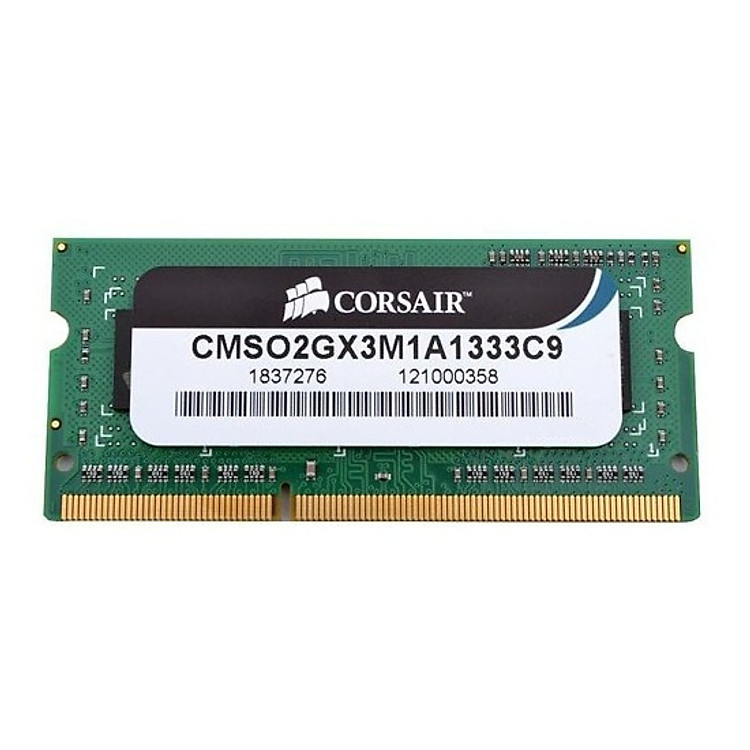 Ram Corsair DDR3 2GB Bus 1333 - CMSO2GX3M1A1333C9 - Hàng Chính Hãng
