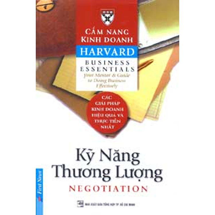 Sách Cẩm Nang Kinh Doanh - Kỹ Năng Thương Lượng