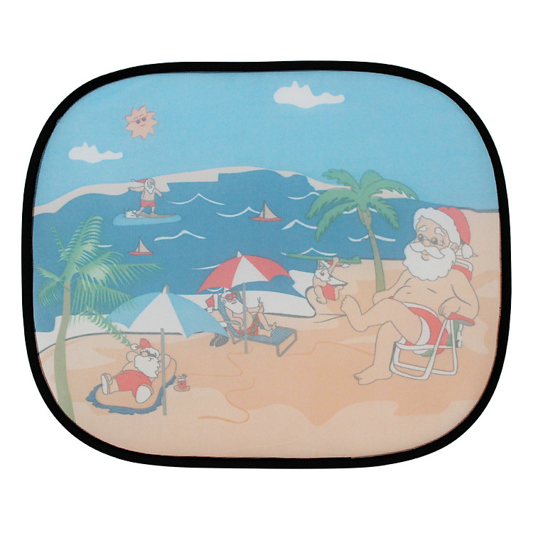 Tấm Che Nắng Tròn Hình Ông Già Noel CNLXTRHNB14